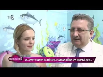 Dr  Aykut Coşkun İle Eşi Fatma Coşkun Bebek Spa Merkezi Açtı