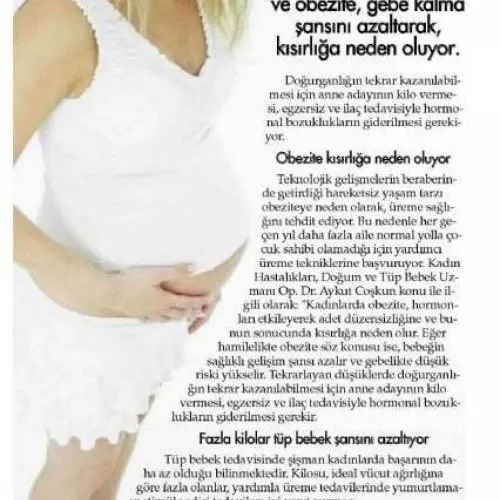 kilo vermenin doğurganlığa etkisi